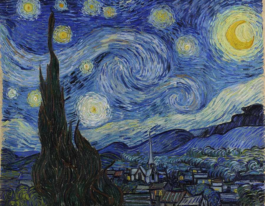 A Noite Estrelada, Vincent van Gogh